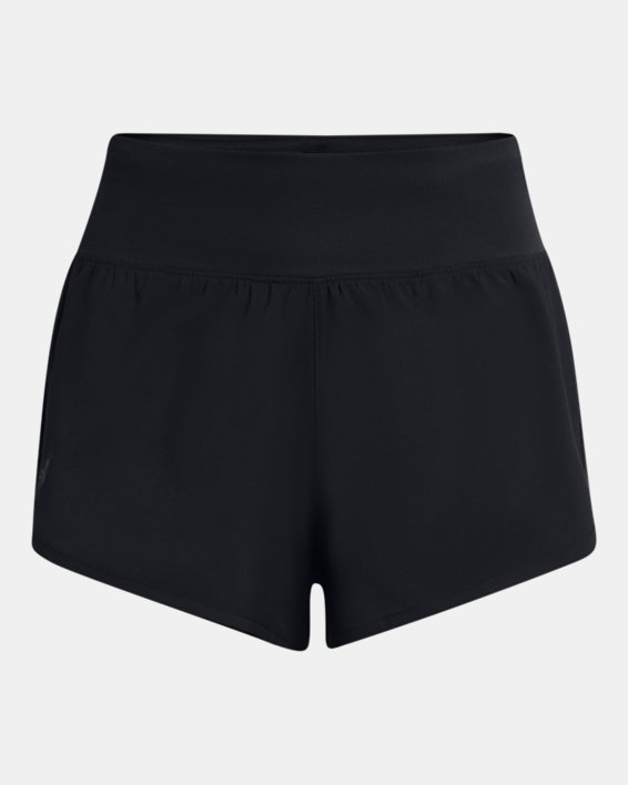 Women's UA Fly-By Elite 3" Shorts in Black image number 4